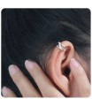 8mm CZ Stones Ear Cuff EC-1149s